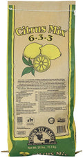 down to earth organic citrus fertilizer mix 6-3-3, 25 lb
