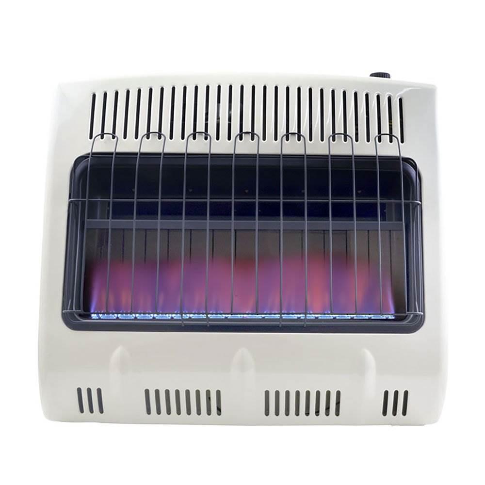 Mr Heater 20000 BTU Vent Blue Flame Propane Gas Wall or Floor Indoor Heater