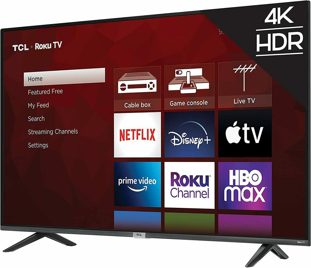 tcl 55" inch 4k smart roku tv led hdr 2020 ultra hd