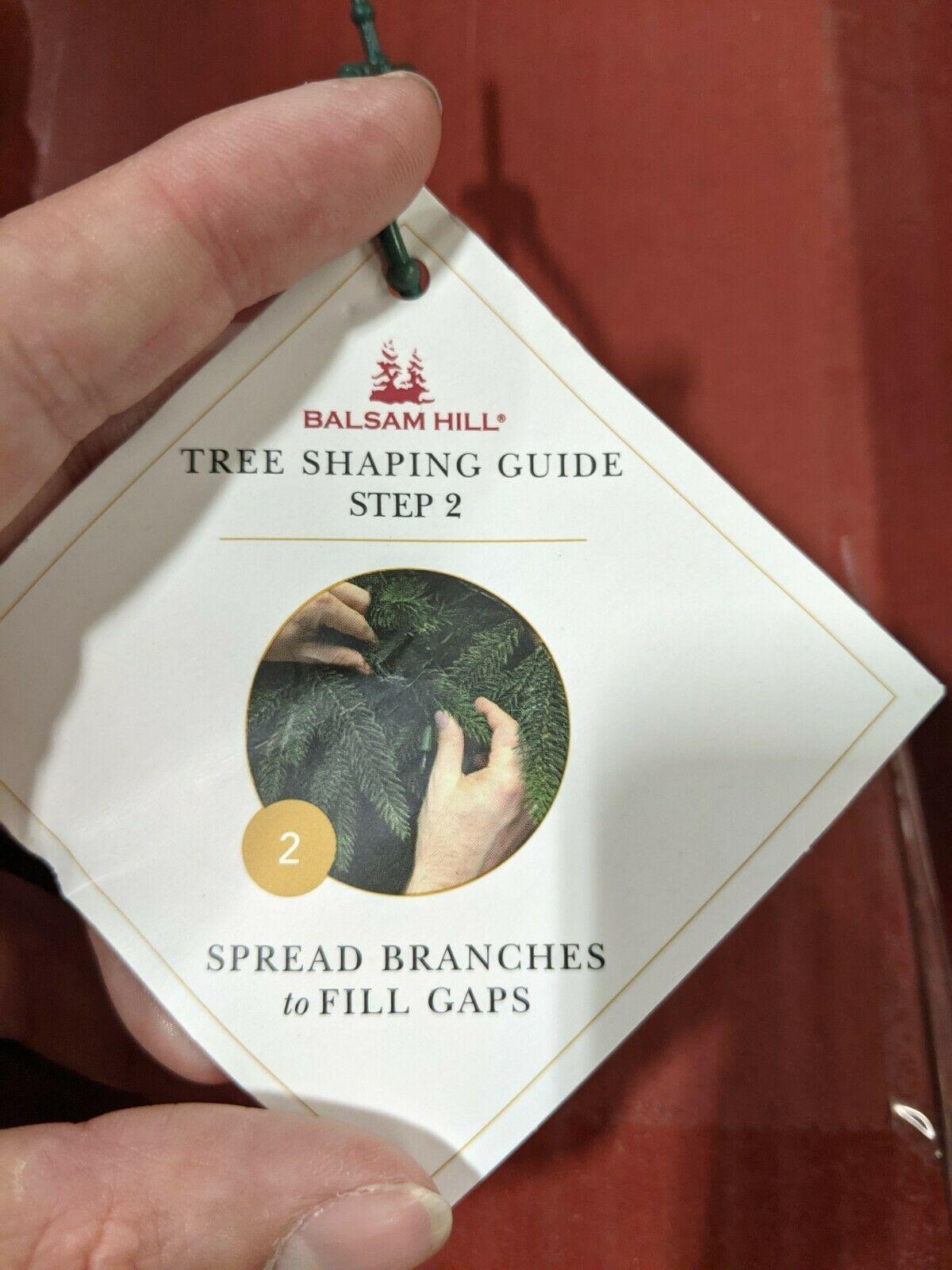 Open Box Balsam Hill Adirondack Spruce 6' Tree Unlit with Stand Christmas Kwanza