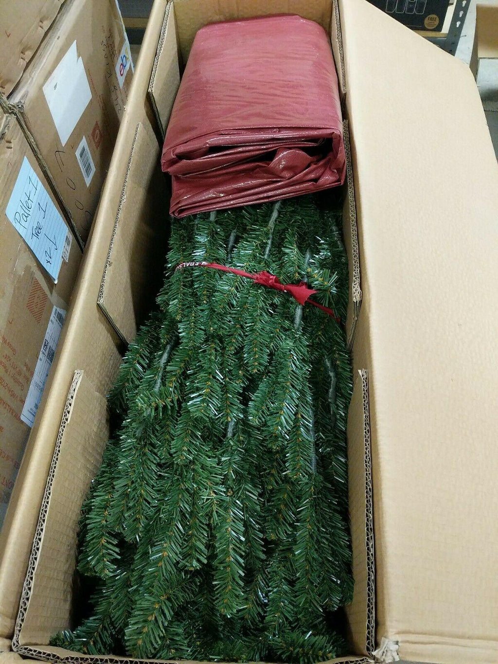 Open Box Balsam Hill Adirondack Spruce 6' Tree Unlit with Stand Christmas Kwanza