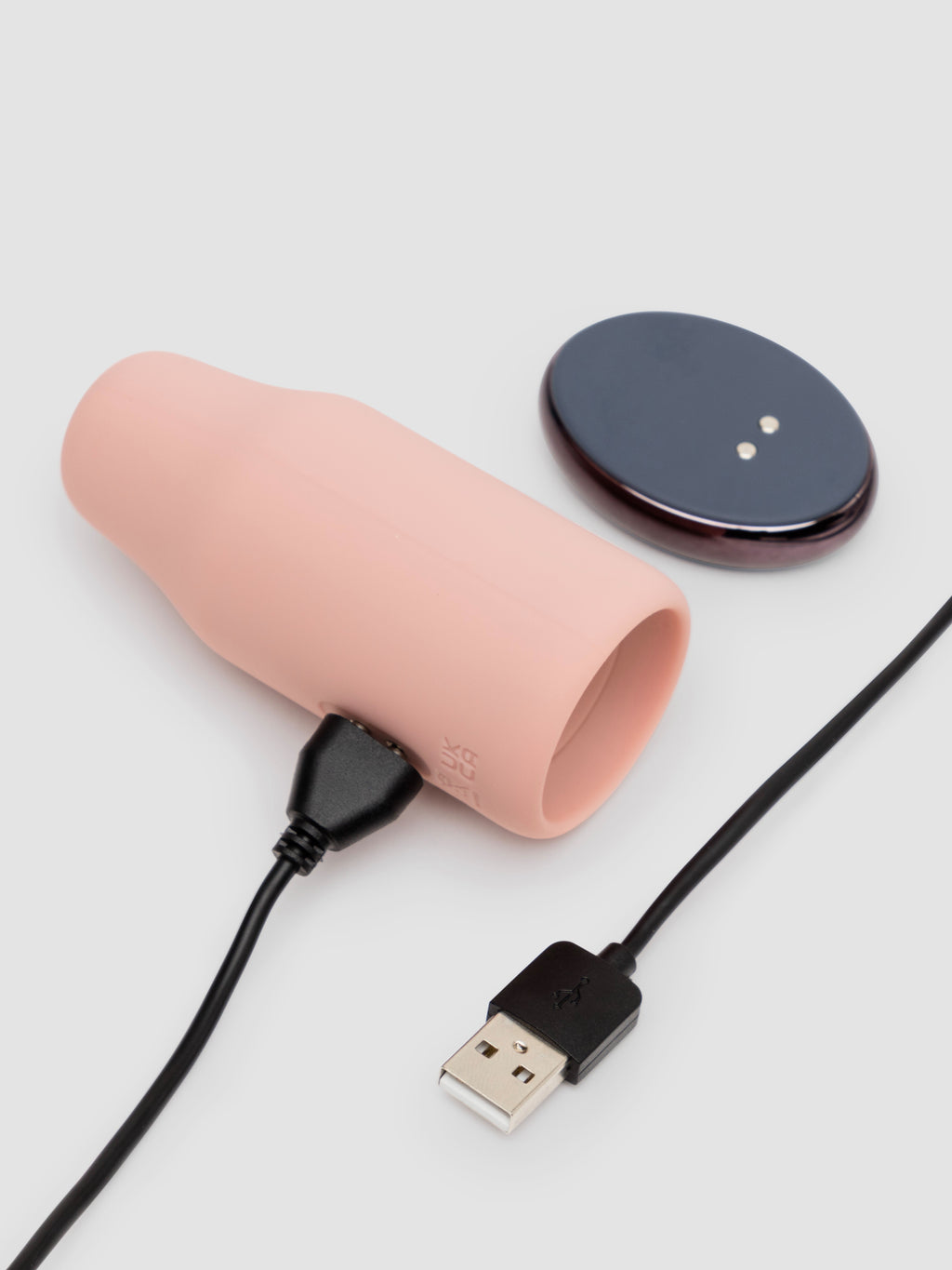 Fantasy X-Tensions 3 Extra Inches Extra Girthy Remote Control Silicone Penis Extender, Flesh Pink