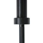 Weight Lifting Barbell Spring Steel and Black Chrome ONE GYM