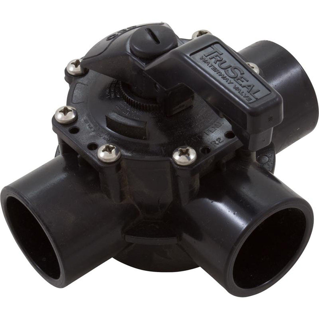 Waterway Plastics 1 1/2"S Tru Seal 3-Way Diverter Valve Assembly
