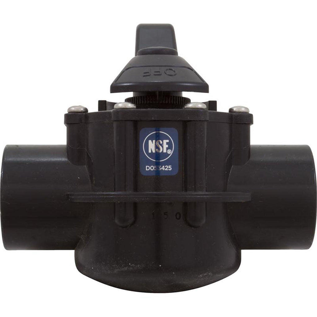 Waterway Plastics 1 1/2"S Tru Seal 3-Way Diverter Valve Assembly