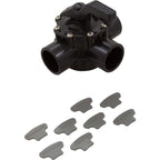 Waterway Plastics 1 1/2"S Tru Seal 3-Way Diverter Valve Assembly