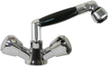 Scandvik 46010P Standard Family Water Conservation Handle Pull Out Shower Mixer with 5' Chrome Hose