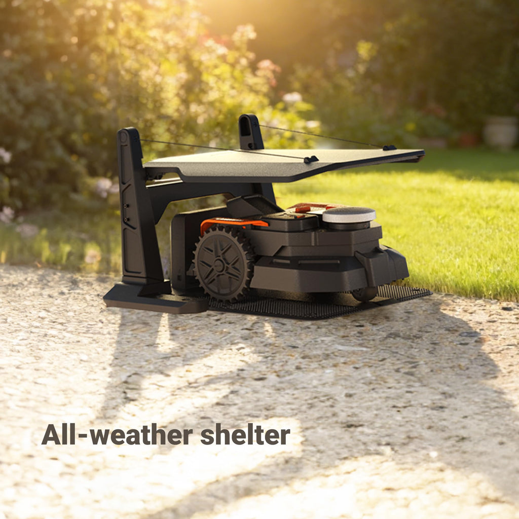 Robotic Lawn Mower Garage, Weatherproof Mower StoraGarafor Vision Cloud, WA0828