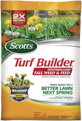 scotts turf builder winterguard fall weed and feed 3: covers up to 15,000 sq ft, fertilizer, 43 lbs., not available in fl
