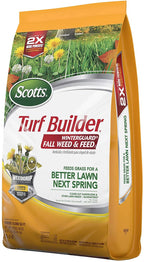 scotts turf builder winterguard fall weed and feed 3: covers up to 15,000 sq ft, fertilizer, 43 lbs., not available in fl