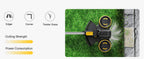Brushless Cordless Weed Wacker, 4820 Gear Brushless Motor 20V Battery Powered Weed Eater, 3-in-1 Trimmer/Edger/Lawn Mower (5.2A Battery)
