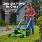 60V 21” Dual-Blade Self-Propelled Lawn Mower with (2) 5.0 Ah Batteries &amp; Rapid Charger
