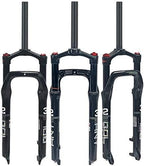 SJMFGF Road Bike Rigid Forks Electric MTB Beach Snow Bike Suspension Fork Aluminum Alloy Air Fork