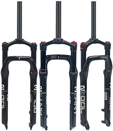 SJMFGF Road Bike Rigid Forks Electric MTB Beach Snow Bike Suspension Fork Aluminum Alloy Air Fork