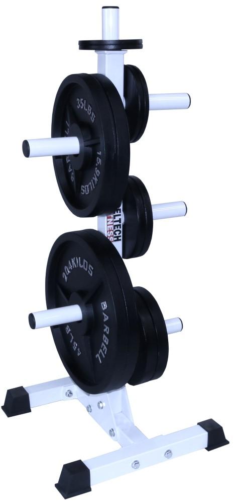 Heavy Duty Vertical Pro Olympic Weight Tree (DF7600) by Deltech Fitness