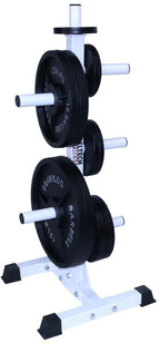 Heavy Duty Vertical Pro Olympic Weight Tree (DF7600) by Deltech Fitness