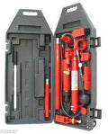 10 Ton Porta Power Hydraulic Jack Body Frame Repair Kit Auto Shop 2 Wheels Lift
