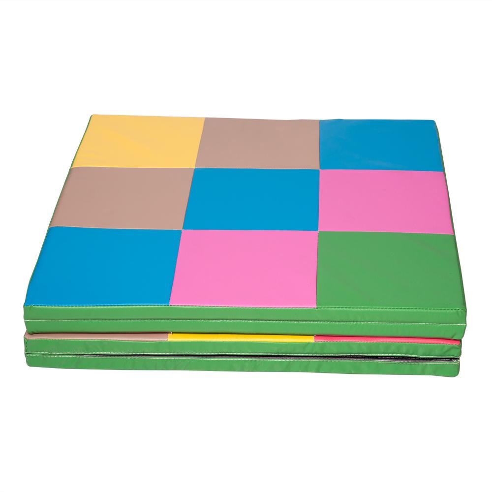 Beautiful And Stylish Portable Foldable Gymnastic Mat Colorful