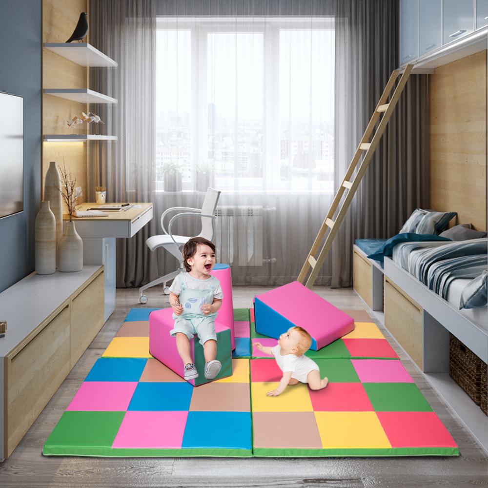 Beautiful And Stylish Portable Foldable Gymnastic Mat Colorful