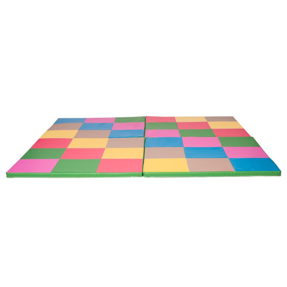 Beautiful And Stylish Portable Foldable Gymnastic Mat Colorful