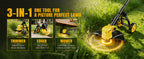 Cordless String Trimmer &amp; Lawn Edger for Dewalt 20V Battery (NO Battery), 14" Electric Weed Eater and Edger Battery Powered, 3 in 1 Lawn Tool Wheeled with 8 Pcs Grass Cutter Spool Line for Yard Garden