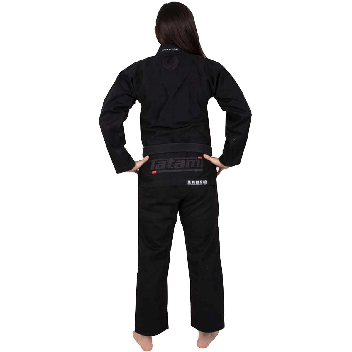 Tatami Fightwear Women's Estilo 6.0 Premium BJJ Gi - F1 - Black/Black