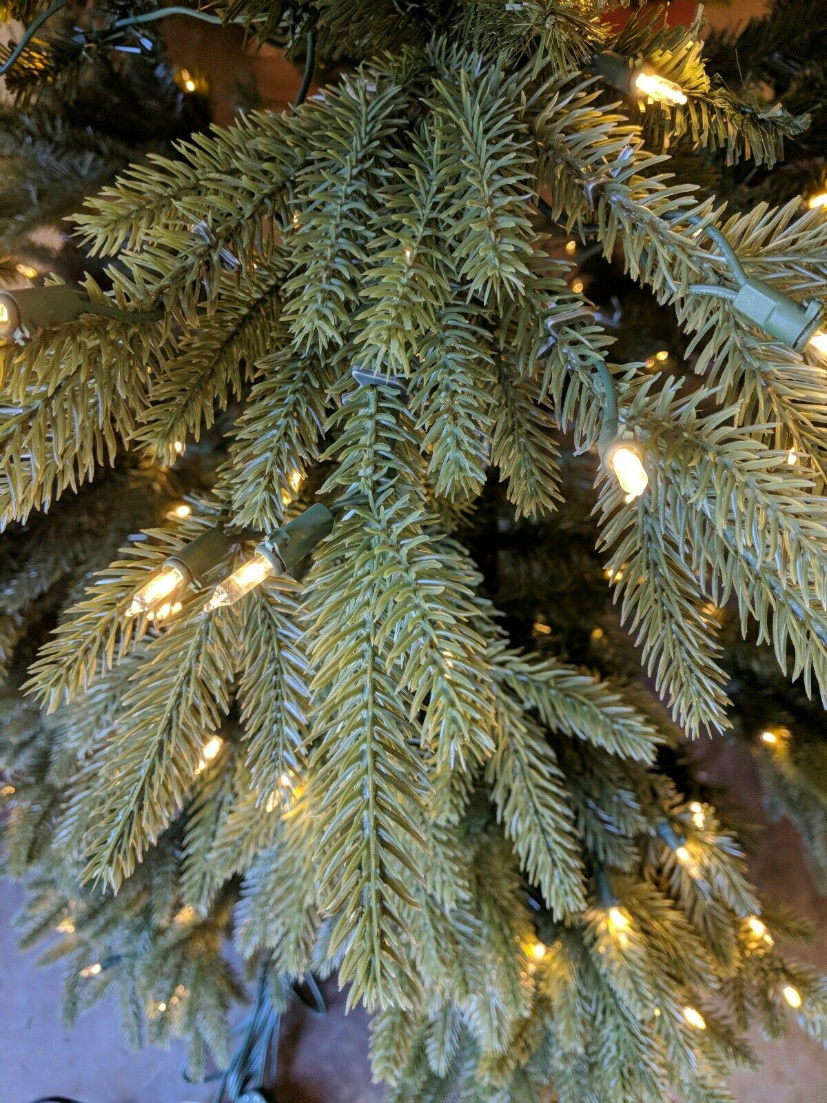 OpenBox Balsam Hill Silverado Slim 8' Tree with Candlelight LED Lights Christmas