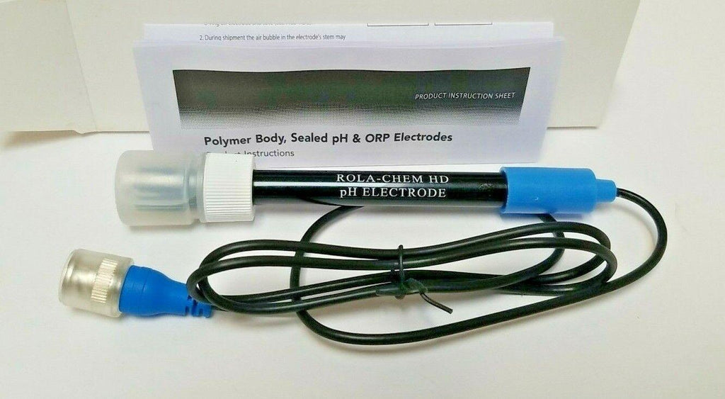 rola chem 550135 digital/analog control sys heavy duty 8ft orp probe new