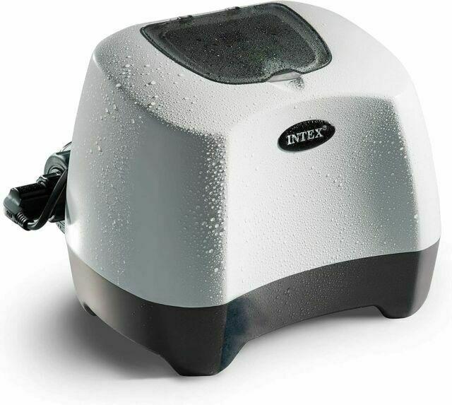 intex 26661eg krystal clear pool saltwater system with gfci and auto timer