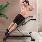 Adjustable Roman Chair Back Hyperextension Bench for Strengthening Abs