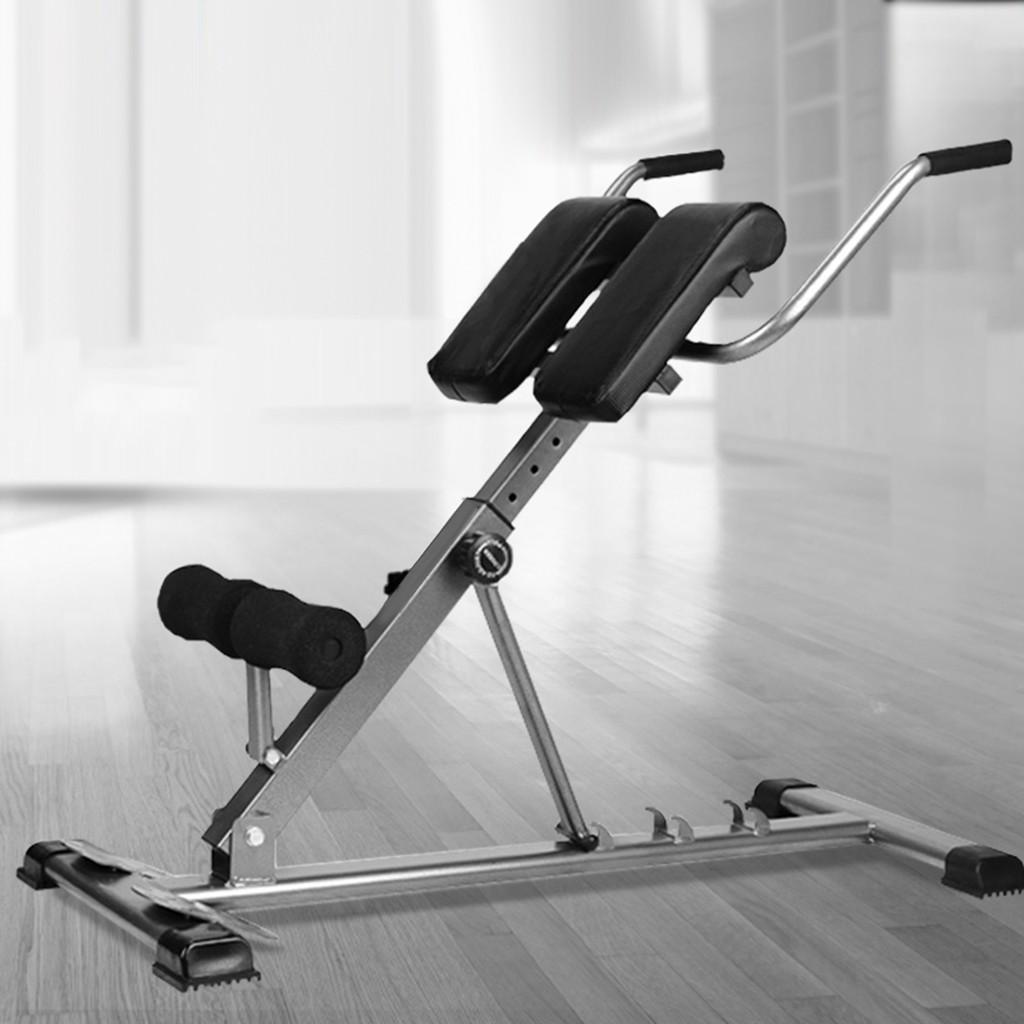 Adjustable Roman Chair Back Hyperextension Bench for Strengthening Abs