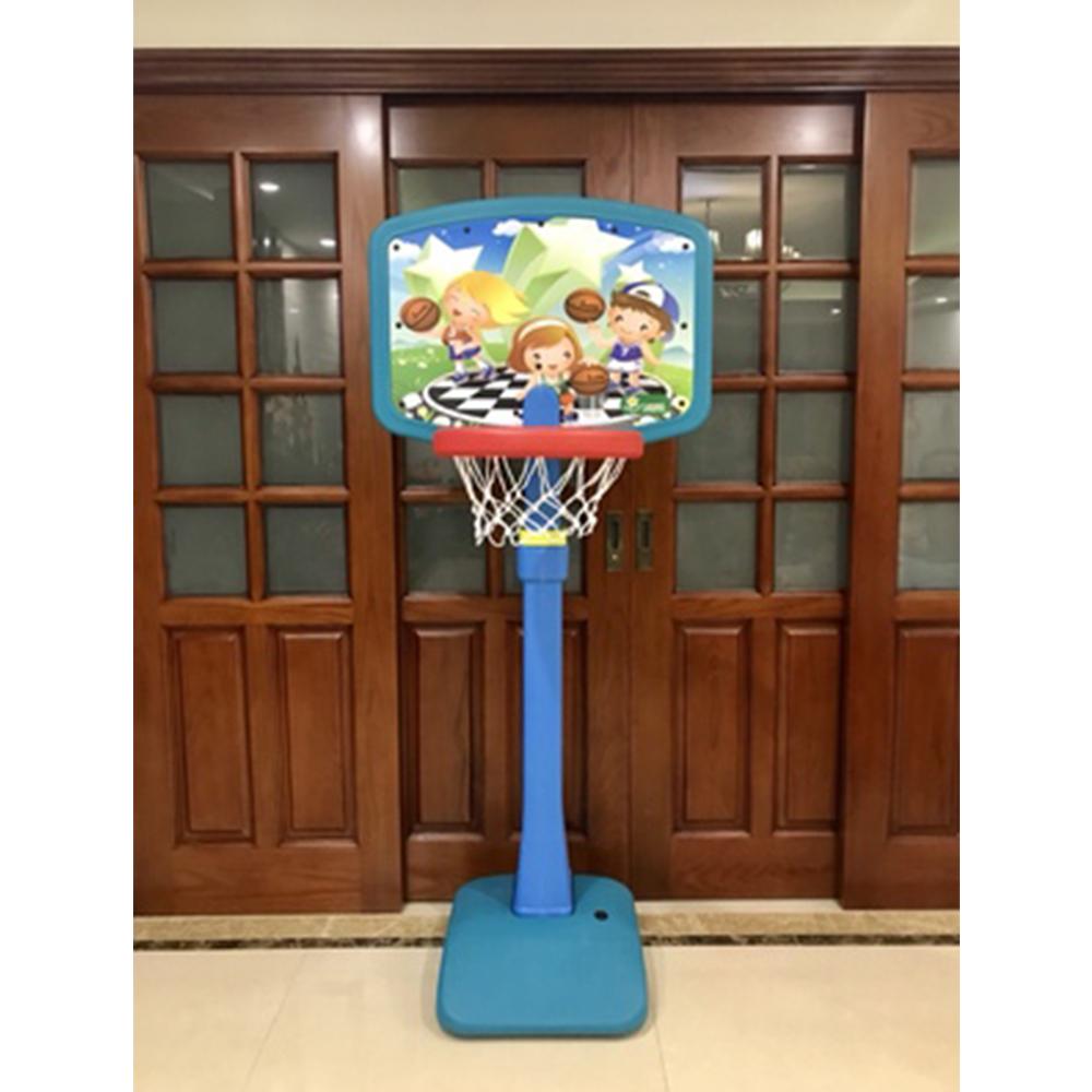 Children's Basketball Frame 7 Height Positions Kids Basketball Hoop