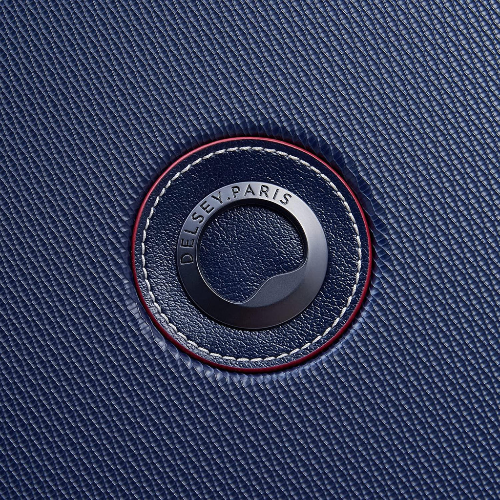 Chatelet Hardside Luggage with Spinner Wheels, Navy, 3 Piece Set 19/24/28