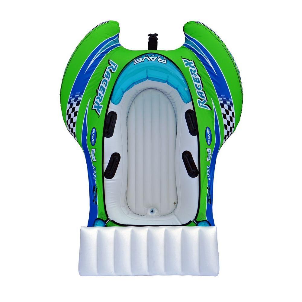 RacerX 78 in. x 59 in. Inflatable Boat Towable
