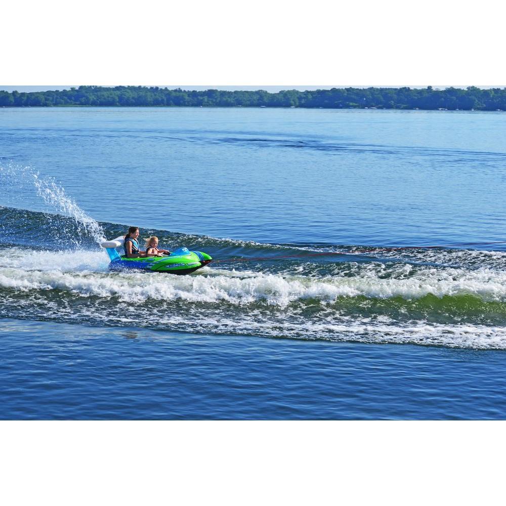 RacerX 78 in. x 59 in. Inflatable Boat Towable