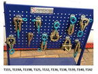 SET#47 AUTO BODY FRAME MACHINE TOOLS HEAVY 10 PIECE  CLAMPS MEGA
