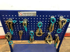 SET#47 AUTO BODY FRAME MACHINE TOOLS HEAVY 10 PIECE  CLAMPS MEGA