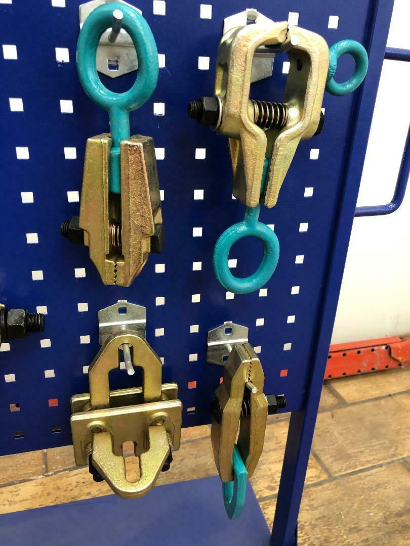 SET#47 AUTO BODY FRAME MACHINE TOOLS HEAVY 10 PIECE  CLAMPS MEGA