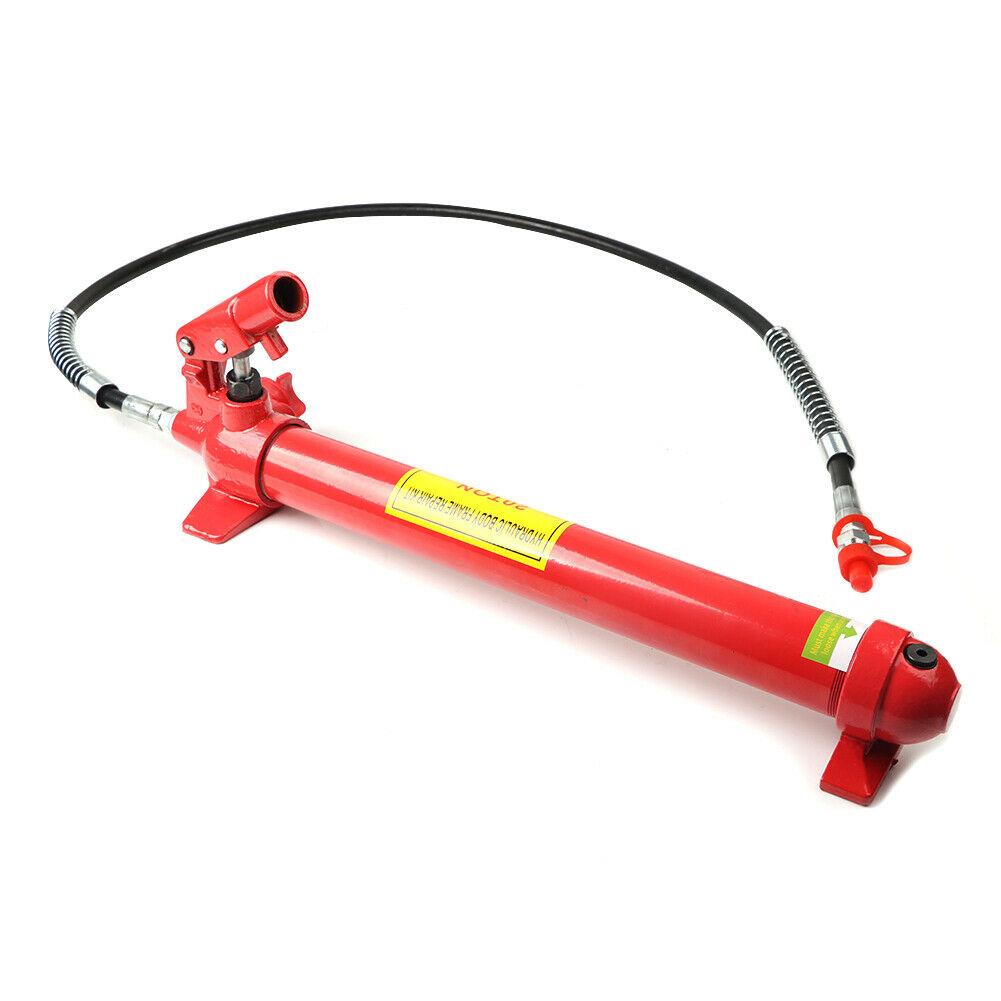 20 Ton Car Hydraulic Power Jack Frame Body Repair Kit Van Auto Shop Tool US FAST