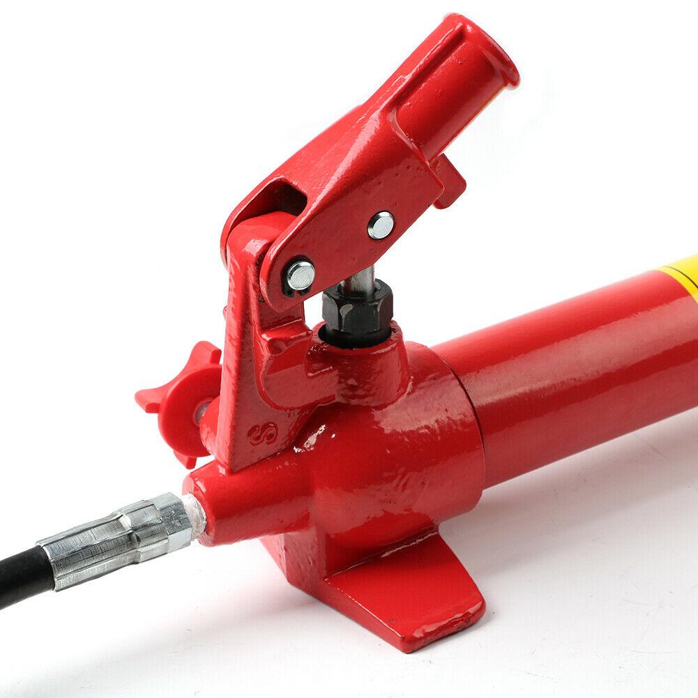 20 Ton Car Hydraulic Power Jack Frame Body Repair Kit Van Auto Shop Tool US FAST