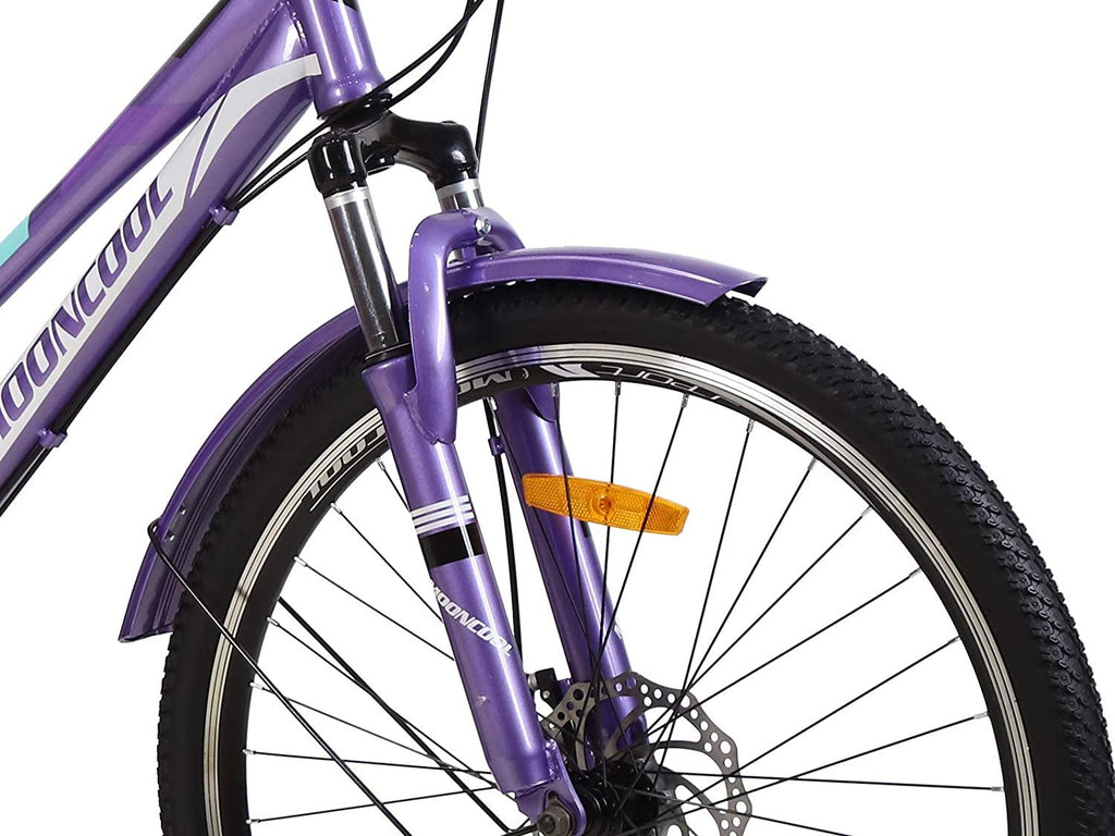 Mountain Tricycle for Adults, 3 Wheeled 7-Speed Mountain Tricycle for Women Men, 24/26 Inch Adults Trikes Cruiser Bike with LarBasket