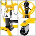 Transmission Jack 2 StaHydraulic W/ 360閹 For Car Lift 0.75 Ton 34" - 70"Lift