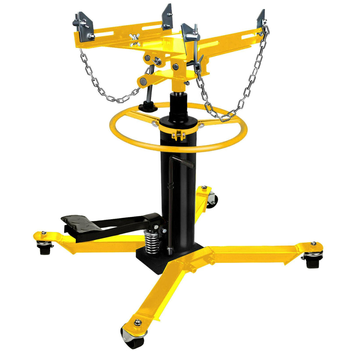 Transmission Jack 2 StaHydraulic W/ 360閹 For Car Lift 0.75 Ton 34" - 70"Lift