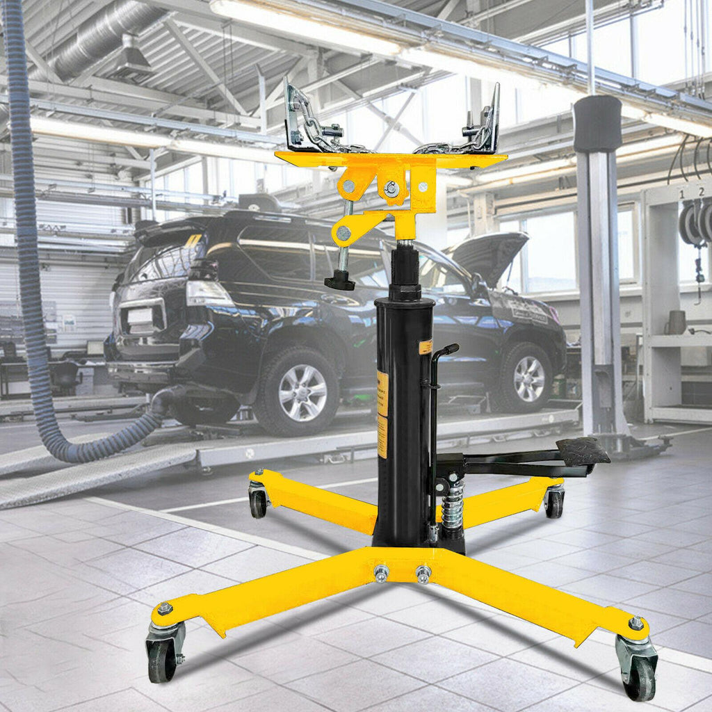 Transmission Jack 2 StaHydraulic W/ 360閹 For Car Lift 0.75 Ton 34" - 70"Lift