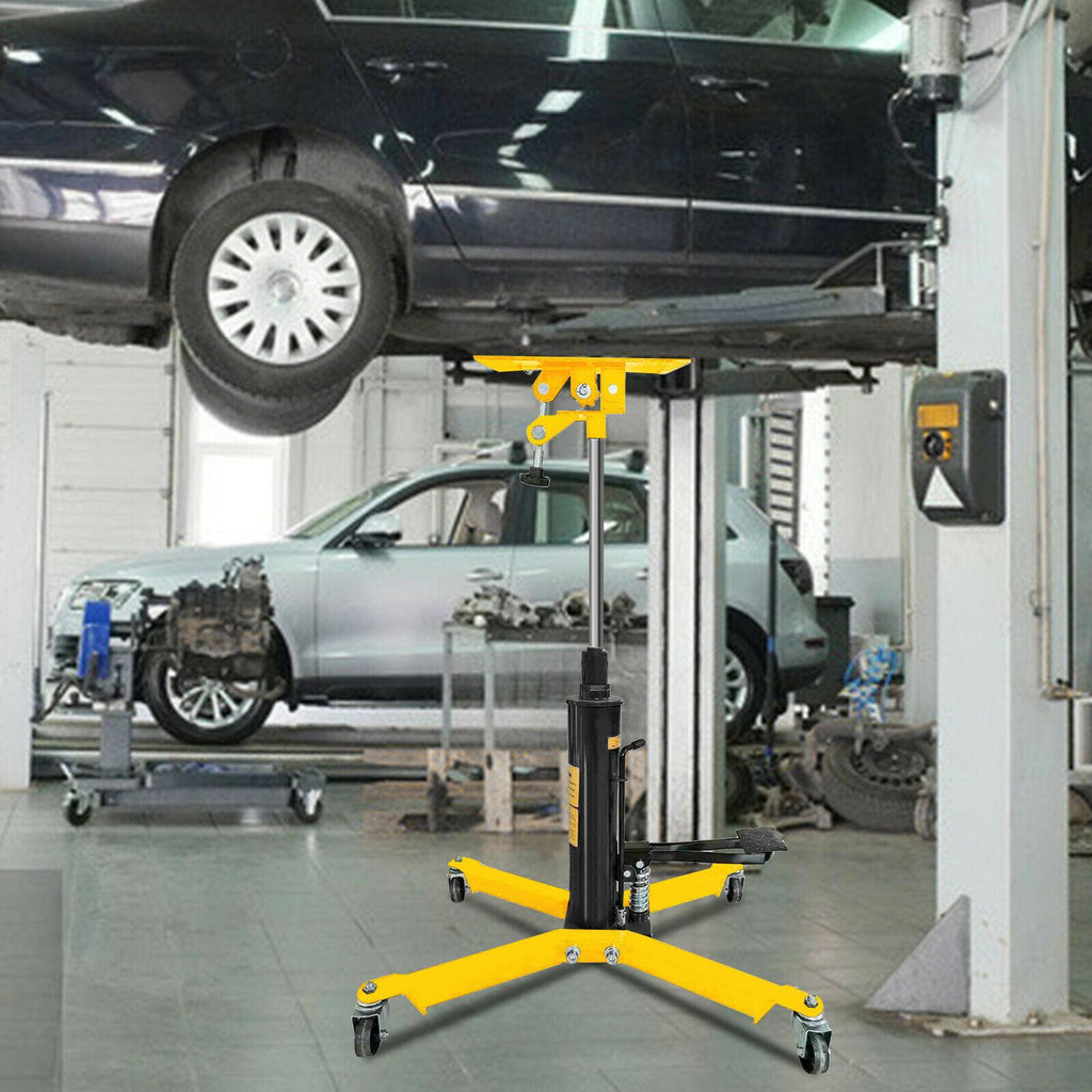 Transmission Jack 2 StaHydraulic W/ 360閹 For Car Lift 0.75 Ton 34" - 70"Lift