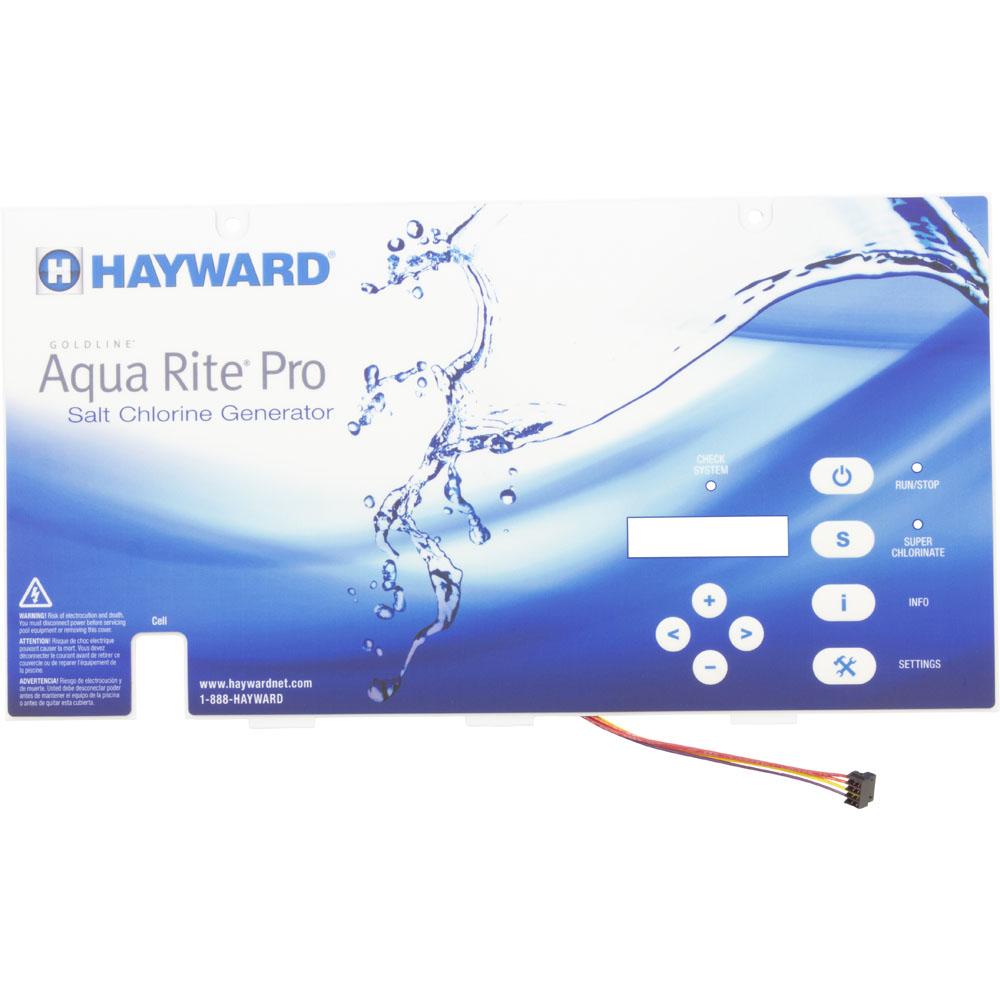 hayward display membrane key pad aqua rite pro glx-ar-pro-mem