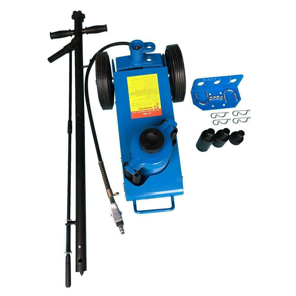 22 Ton Air Hydraulic Bottle Floor Jack Truck Cars Repair Lifting Tool Blue/Red