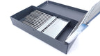 60 Pcs No.1 to No.60 Hss Ansi ChucReamer Set in Huot USA Index Metal Box, 5500-Sk00 | 60 Pc Set, Straight Shank, Straight Flute, Right-Hand Cut, +0.0001 to +0.0005 in Tolerance, Huot Box