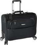 Carry-On Softside 8-Wheeled Spinner Garment Bag Luggage, Black, 21-Inch