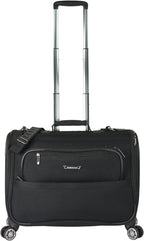 Carry-On Softside 8-Wheeled Spinner Garment Bag Luggage, Black, 21-Inch